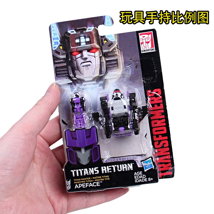 Трансформационные игрушки возвращение titan idw главный воин трос Rhino Дартс ночные