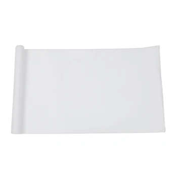 

DIY 30x127 3D Carbon Fiber Decal Vinyl Film Wrap Roll Adhesive Car Sticker Sheet White