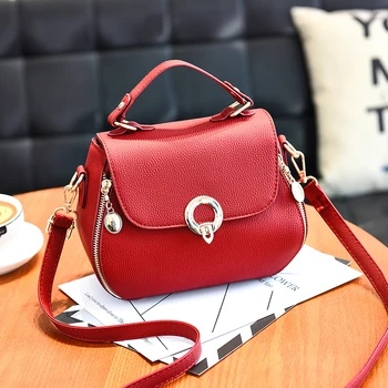 

Pu Leather High Quality Flip Shoulder Bag Crossbody Bags For Women Mini Casual Shopper Women Crossbody Designer Handbags Purse