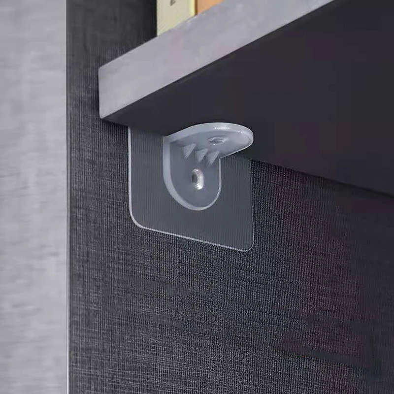 Nail-Free Adhesive Layer Support, Strong and Seamless Load-Bearing Support Rack, Wardrobe Layered Partitions, Punch-Free