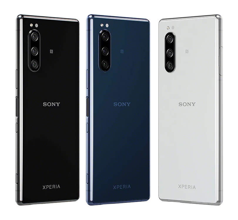 8gb ddr4 Sony Xperia 5 J8210 Android Mobile phone 4G LTE 6.1" Octa core 6GB&128GB 13MP&5MP Triple Cameras NFC Fingerprint Cell phone gaming ram