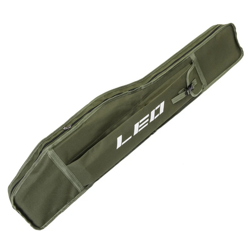 

One-Layer Big Belly Fishing Tackle Tools Durable Multifunctional Storage Bag 1.2m Fishing Rod Bag 600D Polyester Foldable
