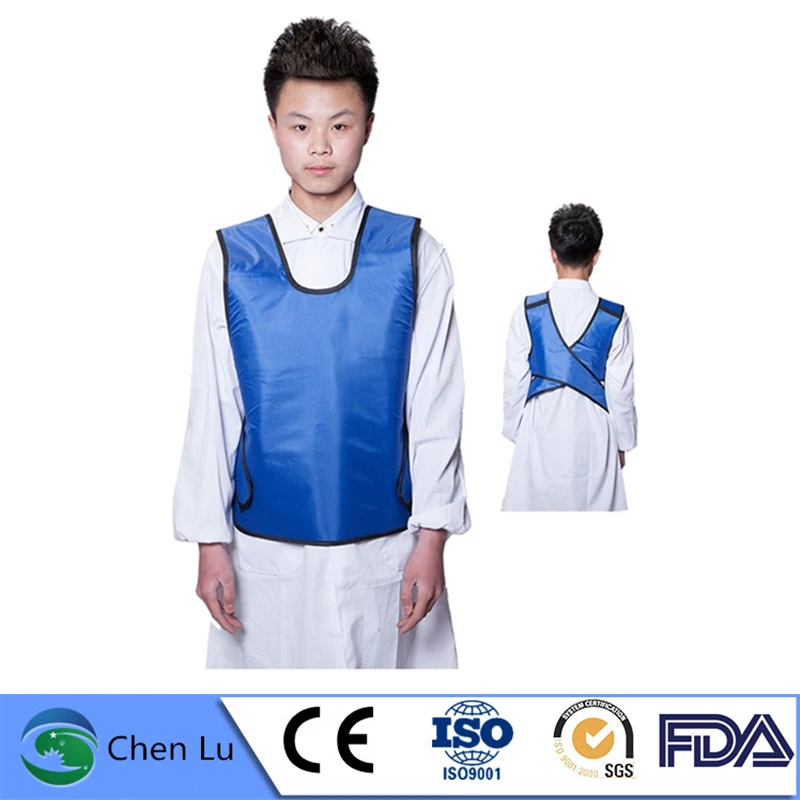 Прямая радиологическая защита 0,35 mmpb свинцовый короткий фартук защита от радиации Удобная дышащая короткая куртка