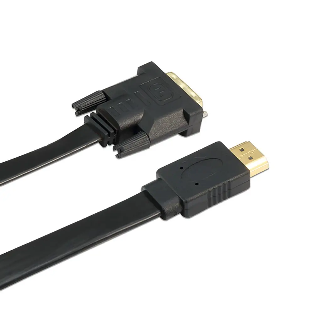 Профессиональный HDMI к DVI папа к 24+ 1 DVI-D папа адаптер видео кабель позолоченный 1080P для HDTV DVD проектор