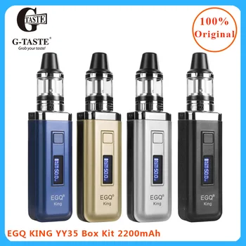 

Vape kit EGQ KING YY35 Box Kit 2200mAh built-in battery 120w box MOD & Vape RTA Atomizer vs justfog q16 pro/Vaptio Cosmo