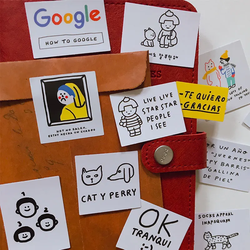 INS Милые простые наклейка сделай сам скрапбукинг Журнал Дневник Happy Planner