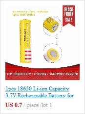 Безопасный 18650 3,7 V 12000mAh литий-ионная аккумуляторная батарея для светодиодный фонарик с Красной оболочкой