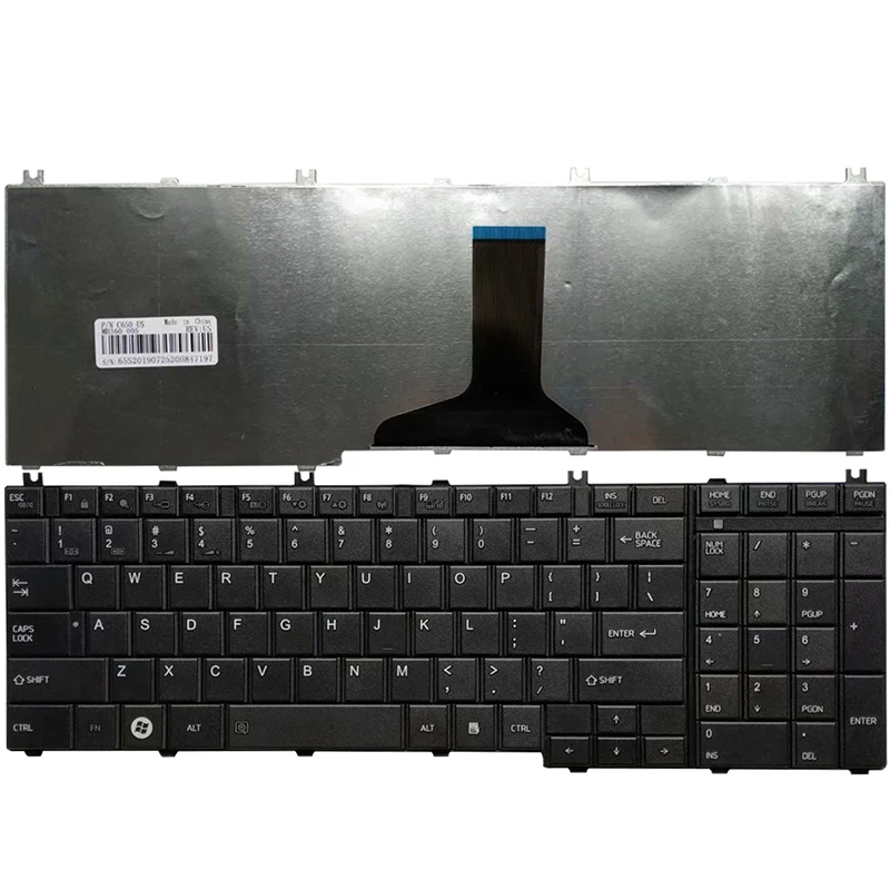New For Toshiba Dynabook T350 B350 Us Laptop Keyboard Black/white -  Replacement Keyboards - AliExpress
