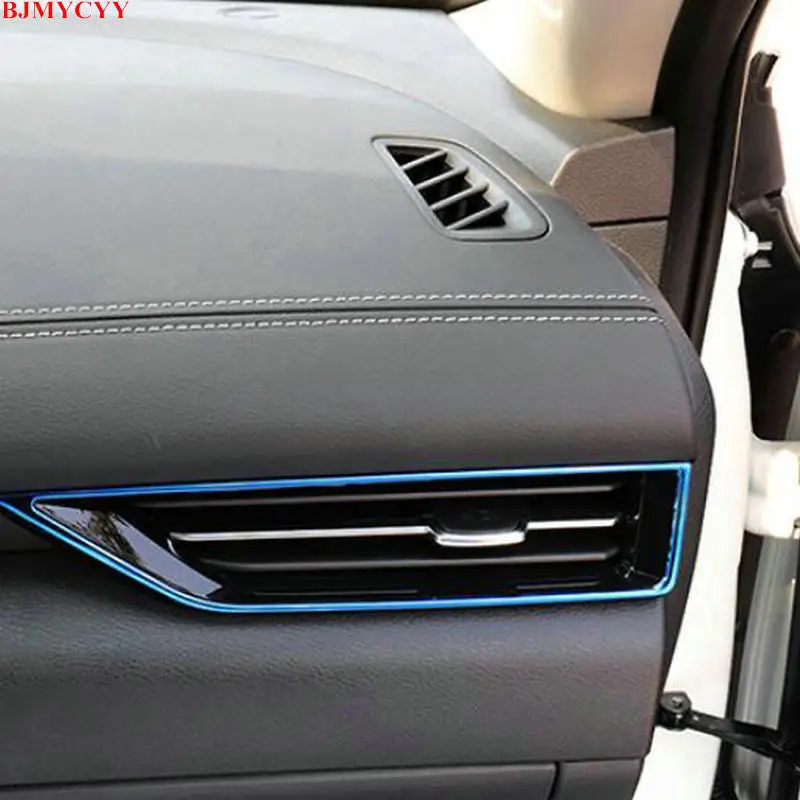 BJMYCYY для Nissan Sylphy 14th Sentra 2019 2020 2 шт./компл. декоративная рама из нержавеющей стали