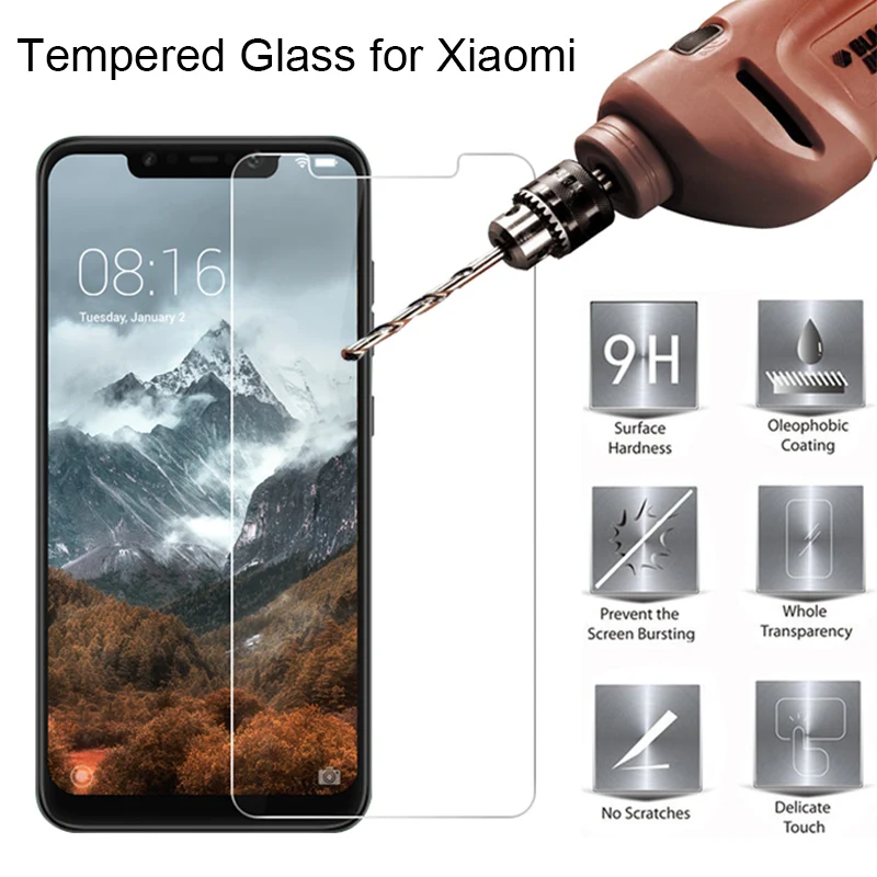 Tempered Glass for Poco X3 M3 X3 NFC F2 Pro M2 Pocophone F1 Screen Protector for Xiaomi Mi A3 Mi A1 A2 Lite Mi 6 Phone Glass - ANKUX Tech Co., Ltd