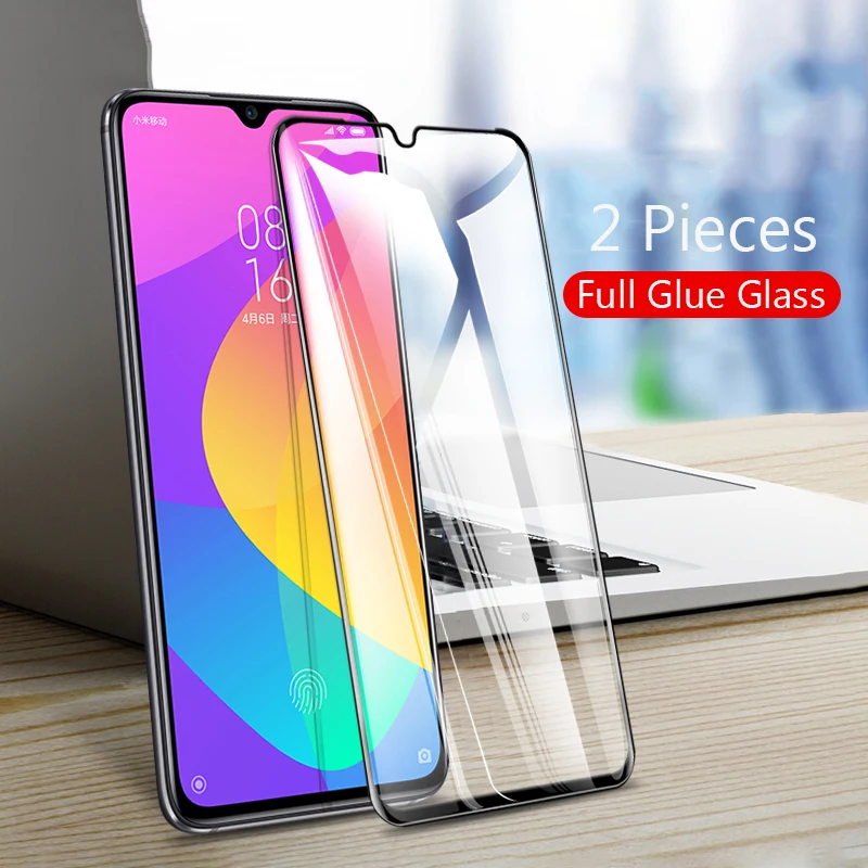 Lainergie для Xiaomi mi 9 Lite закаленное стекло Полный Клей ударопрочный экран протектор A3