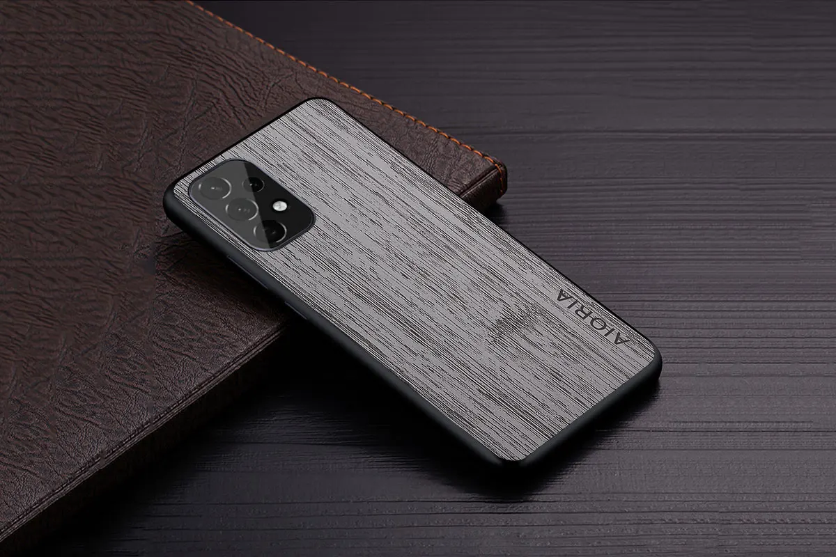 Case for Samsung Galaxy A53 A73 A33 A23 5G funda bamboo wood pattern Leather phone cover Luxury for galaxy a53 case coque capa samsung silicone