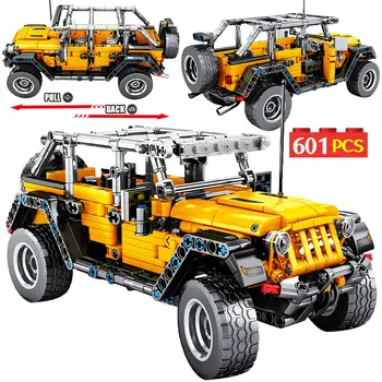

In Store 558pcs Lepinblock Creator Pull Back Sports Car Model Building Blocks City Technic Car Enlighten Bricks Toys For Boys