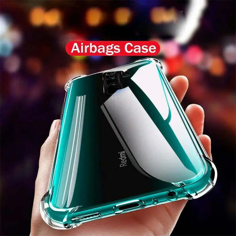 

For Xiaomi Redmi Note 8 Pro Case Cover Silicone Shockproof Redmi 7 6 Note 7 6 5 Pro Transparent Protective Xiomi mi 9t K20 case