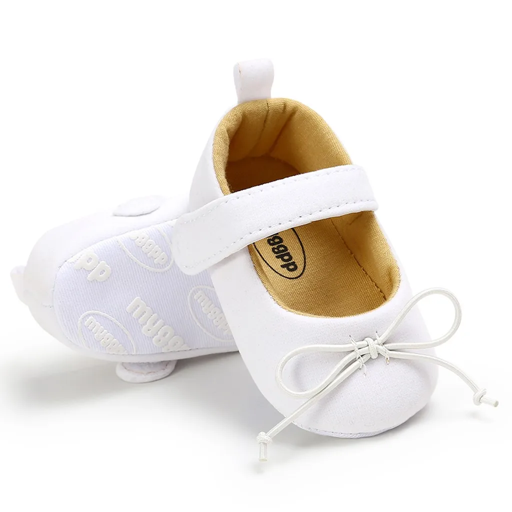 Toddler Kid Baby Girls Cute Pricess Toddler First Walk Winter Warm Casual Shoes Newborn Babies Shoes 4-colors PU First Walkers