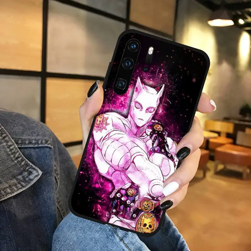 huawei phone cover Anime JoJos Kỳ Dị Phiêu Lưu Ốp Lưng Điện Thoại Huawei Honor Giao Phối P 9 10 20 30 40 Pro 10i 7 8 một X Lite Nova 5T cute phone cases huawei Cases For Huawei