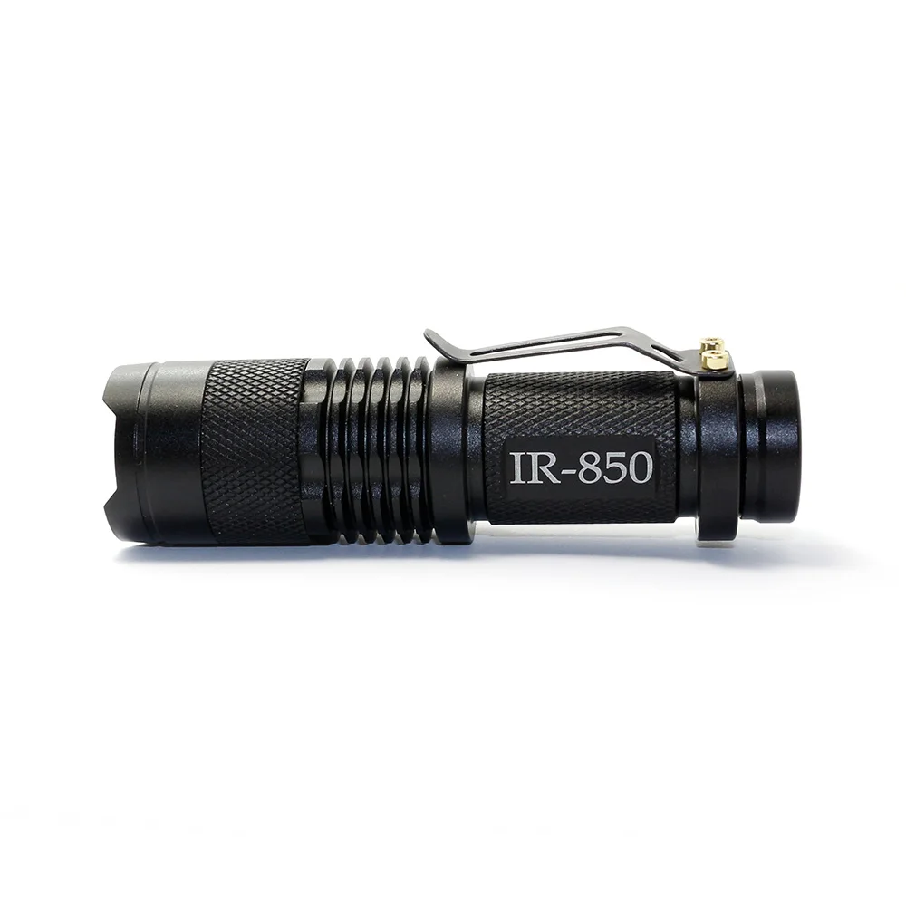 Супер дальний инфракрасный Focusabele 3 Вт IR 850nm светодиодный светильник для охоты, монитор, светильник, камера, фонарь ночного видения