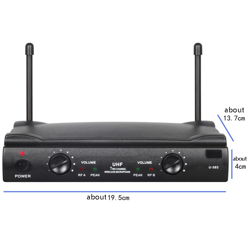 One for Two Wireless Microphone Two Handheld
