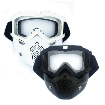 

2 Pack Face Masks Anti-fog Goggles mask Labor Security Masks With Goggles Breathable PM2.5