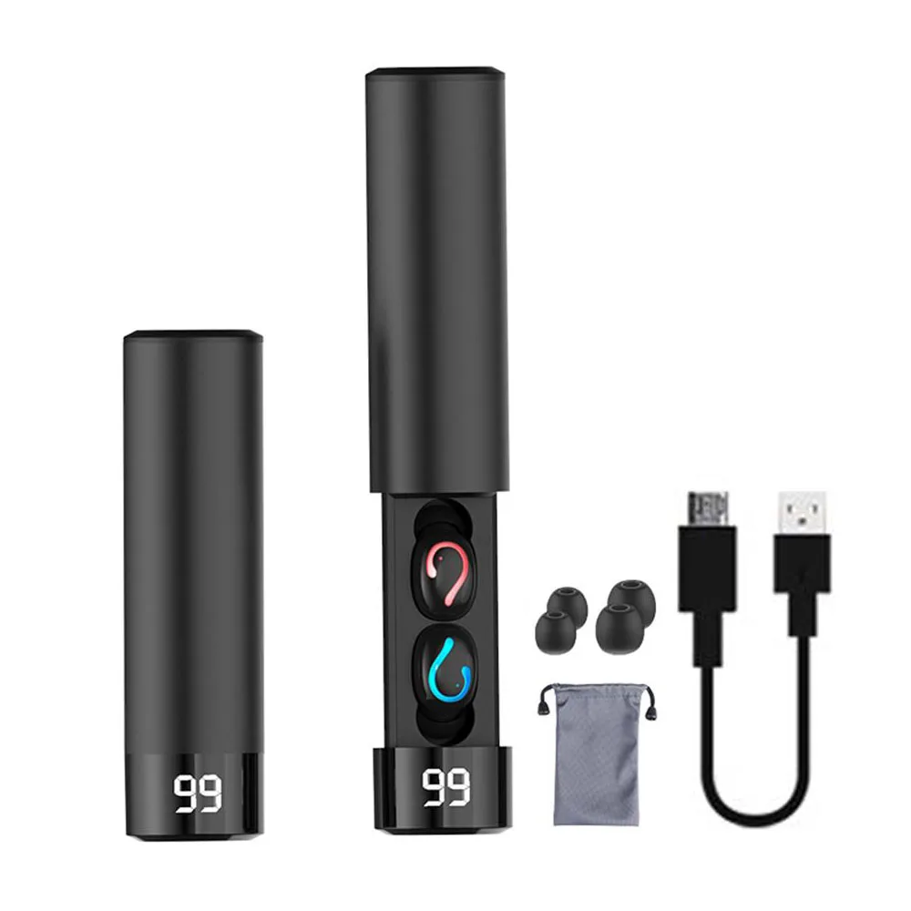 

TWS Q67 Wireless Bluetooth Earphones Stereo Sports Running Waterproof Earbuds Noise Cancel Headsets With Microphone Charging Box