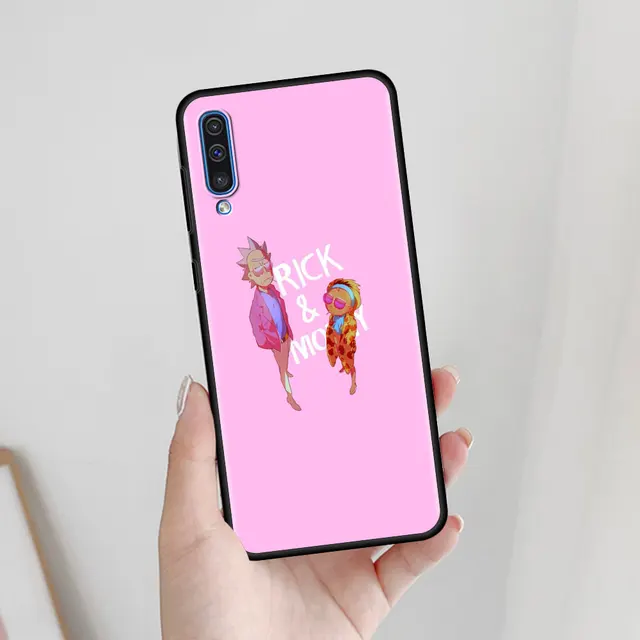 Hot Sale Cover For Samsung Galaxy A51 A71 A21s A70 A50 A40 A20e A12 A10 Phone Case A72 A52 5G A41 A31 Shells Ricks Cute Mortys B08