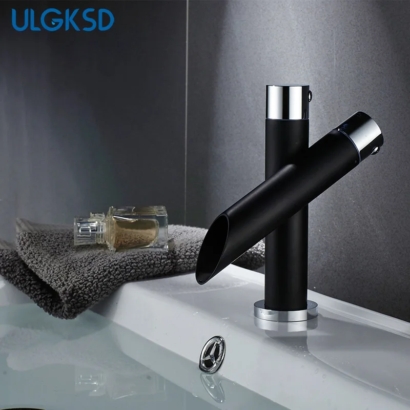 ULGKSD смеситель для ванной комнаты с двойным выключателем, смеситель для горячей и холодной воды, кран для раковины, смесительный клапан
