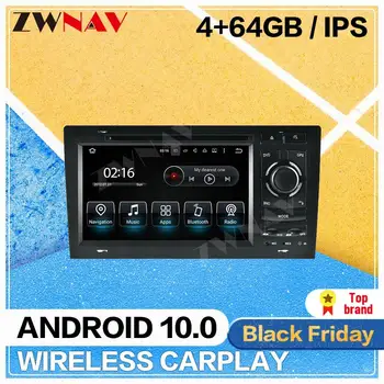 

2 Din carplay Android 10 screen ar DVD player For AUDI A8 1994-2003 GPS Navigation Multimedia Auto Audio Radio Stereo Head unit