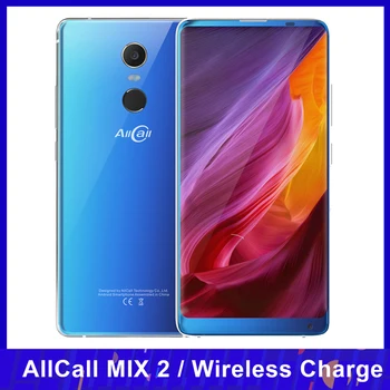

AllCall MIX 2 4G Mobile Phone Face ID Wireless Charge Fingerprint 18:9 2160*1080 FHD+ 6GB+64GB 8-Core 16MP+8MP SmartPhone