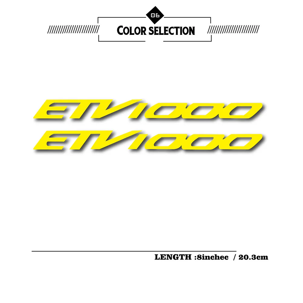 Наклейка на топливный бак для мотоцикла, велосипеда, светоотражающая Водонепроницаемая креативная наклейка на шлем, ноутбук с логотипом для aprilia 1000 etv 1000