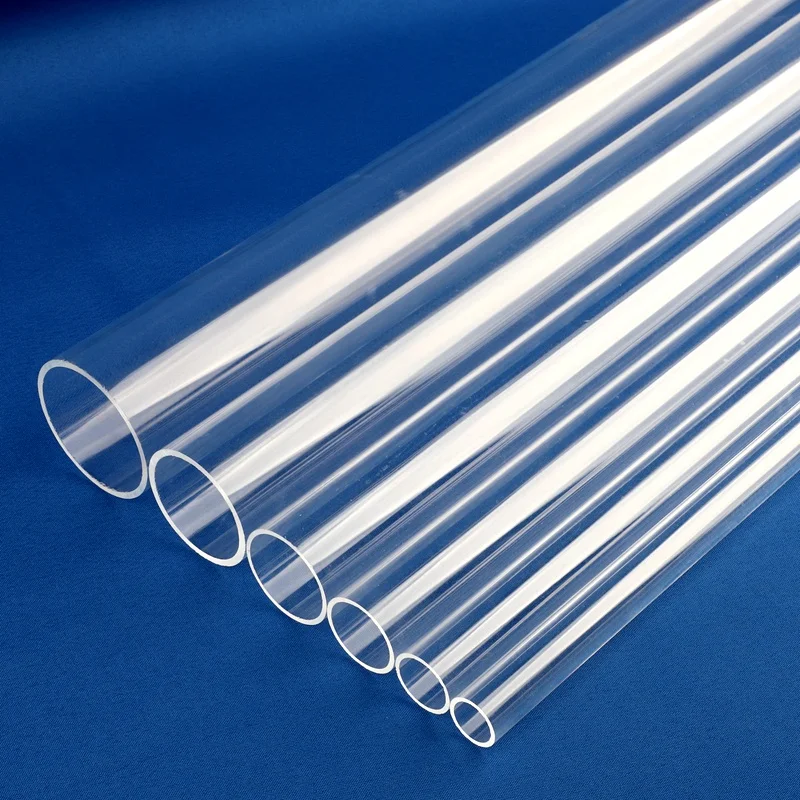 50cm Length O.D 16mm~110mm High Transparent Acrylic Tube Fish Tank Aquarium Plexiglass Tubo Garden Irrigation Water Supply Pipe