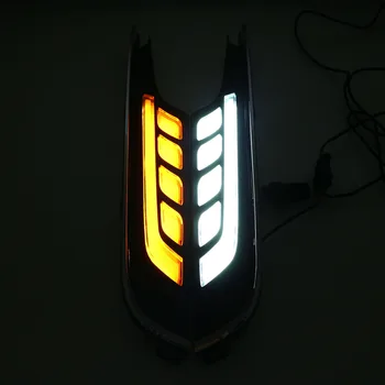 

For Volkswagen Golf 7 2013 2014 2015 2016 LED DRL Daytime Running Light Car Accessories ABS+LED 12V Fog Lamp