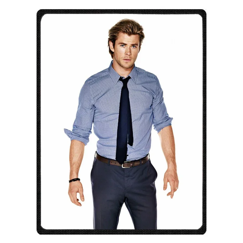 Chris Hemsworth пледы одеяло s Индивидуальные одеяло Манта Коралловое фланелевое одеяло диван/диван кровать/Самолет путешествия ноги покрывало