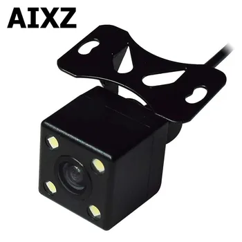 

AIXZ Parking Assistances Car Rearview Reverse Revering Rear View Camera CCD+4LED Backup 170 degree de re para auto night vision
