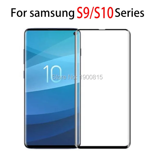 Temerepd стекло на samsung galaxy s10 s9 plus lite Полное покрытие samsun sansung s 10 9 p 10p легкая защита