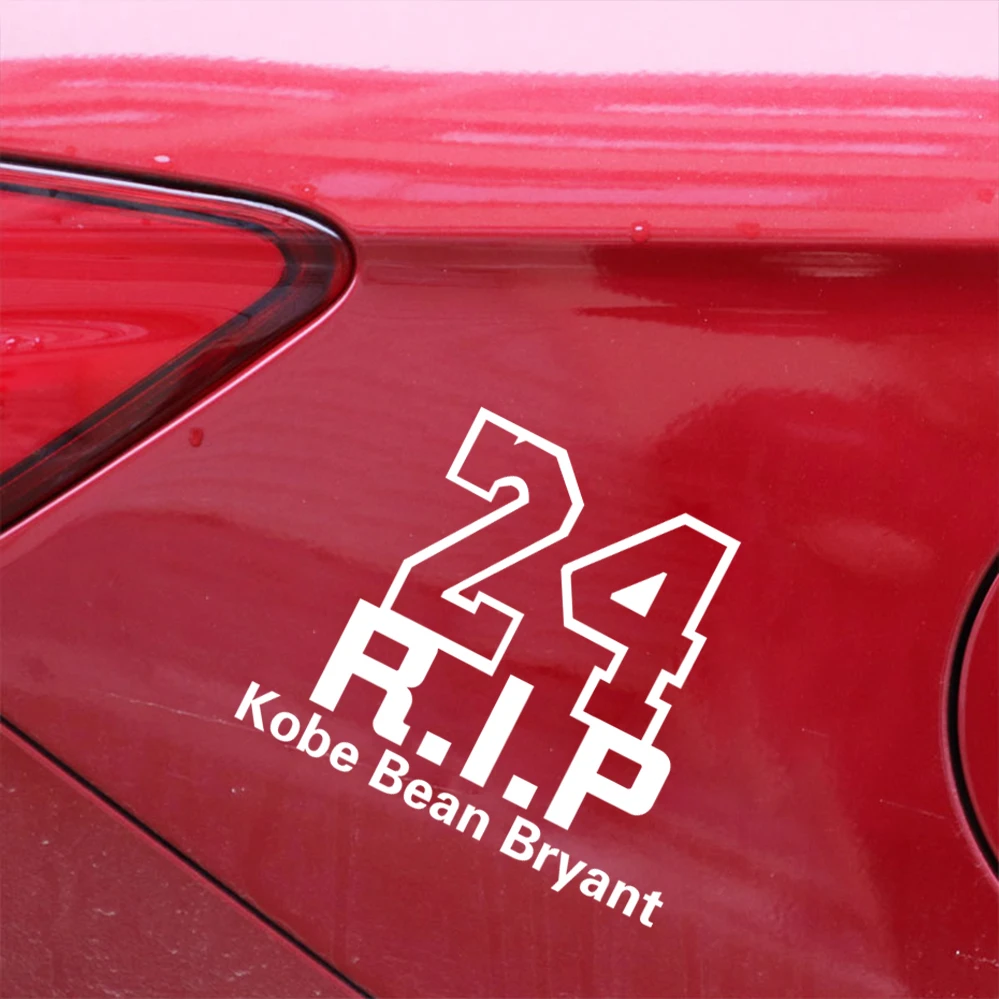 Автомобильный стикер R.I.P Kobe Bean Bryant наклейки JAYJOE для автомобилей аксессуары