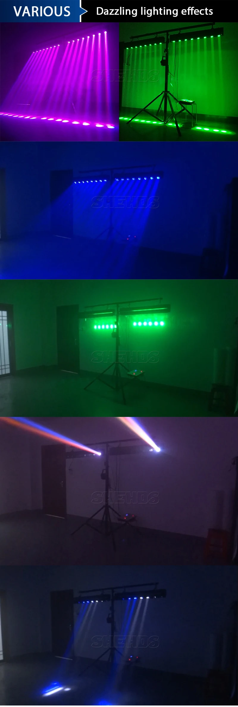 2 шт./лот светодиодный светильник с движущейся головкой для бара RGBW 8x12 Вт идеально подходит для мобильных DJ дискотек вечерние для ночного клуба танцевальный пол