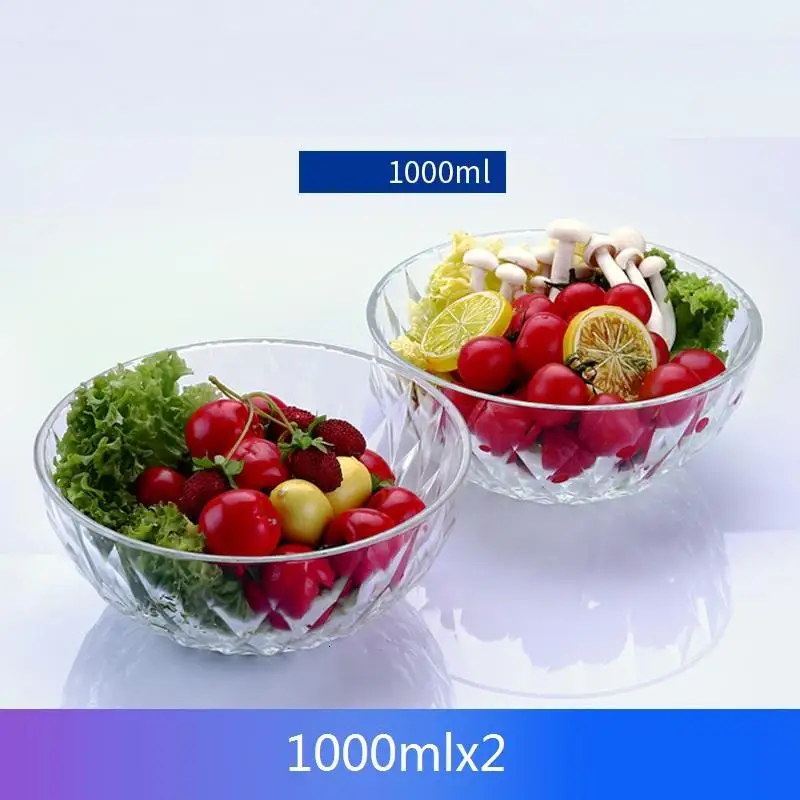 Контейнер для салата Tazones Baby Saladeira Кокосовая тарелка обеденный набор фруктов лапша столовые приборы посуда столовая посуда Frutero стеклянная чаша