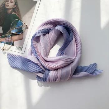 

2020 New Fashion Women Boho Solid Long Scarf Neck Causal Wrap Lady Beach Shawl Large Soft Stole Scarves One Size For Girls Gift
