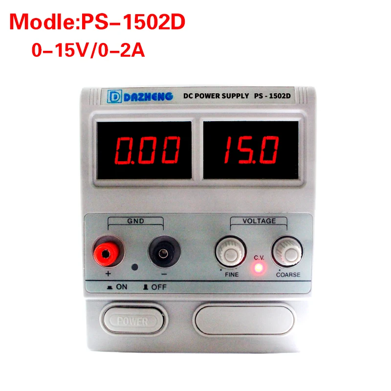 

15V 2A High precision professional linear laboratory power supply digital display adjustable power supply current regulator