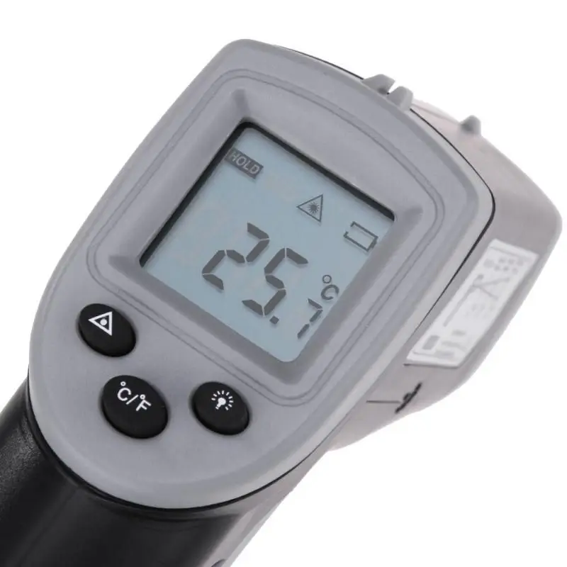 Plastic GM320 Laser-LCD Digital Infrared Thermometer Gun Handheld Non-contact Temperature Instrument Range-50~380 Degree