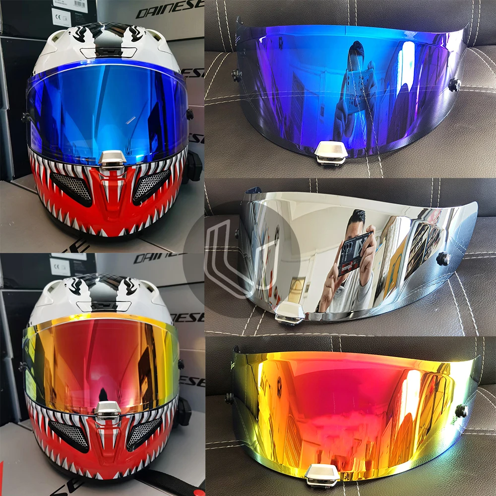 New Moto Casco Hj-26 Helmet Visor For Hjc Rpha-11& Rpha-70 Revo Night  Vision Universal Uv Anti-glare Lens Motorbike Visor - Helmets - AliExpress