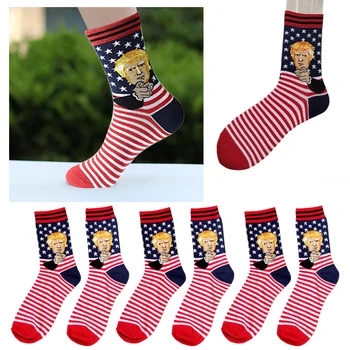 

3pairs Hiking Autumn Winter Breathable Daily Men Socks Cycling Cartoon Printed Running Casual Climbing Comfortable Soft