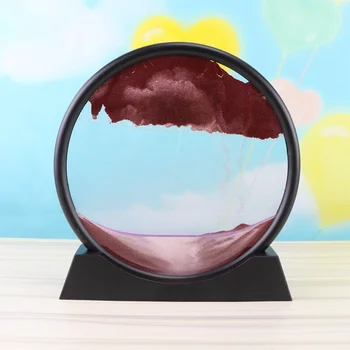 

3D Vision Moving Sand Painting Dynamic Sand Picture Desktop Art Toys Art Decorations Living Room Office Decor