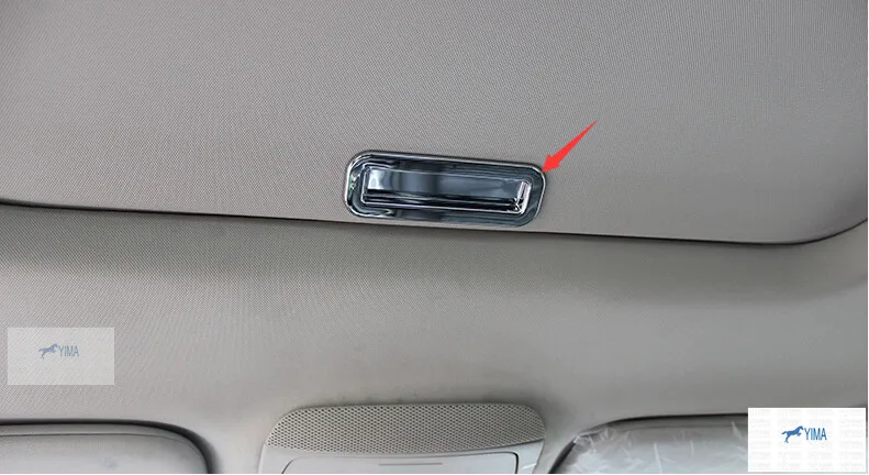 Lapetus Chrome Roof Top Window Handle Cover Trim Fit For Ford Mondeo- / Fusion- ABS Accessories Interior