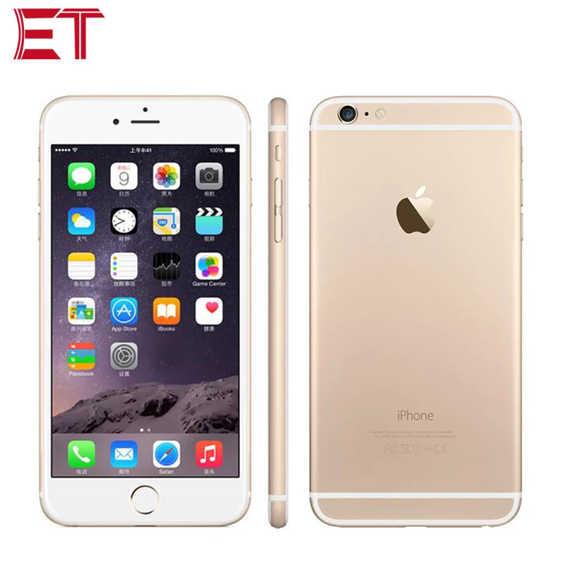 

T-Mobile Version Apple iphone 6 Plus A1522 LTE 4G Mobile Phone 1GB RAM 16/64/128GB ROM 5.5"1080x1920p 2915mAh DualCore iOS Phone