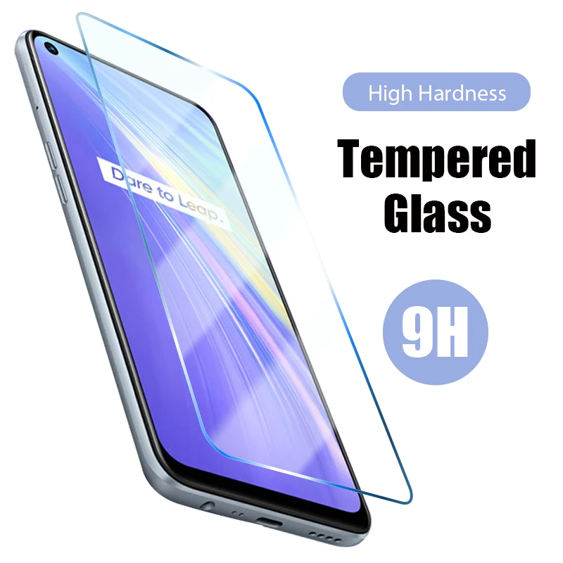 Tempered Glass For Realme 8 7 Q3 6 Pro 8 8i 7 Screen Protector For Realme C21 C25s C21y C11 C3 phone glass mobile phone screen protector