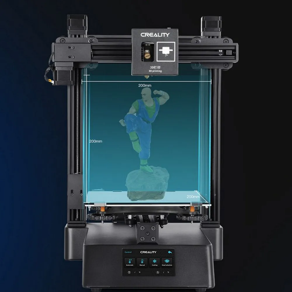 3 в 1 Ender деревянный маршрутизатор 3d принтер CNC 500 мВт лазерная гравировка CREALITY CP-01 FDM модернизированная 3D печать PLA ABS TPU PVA 5500mw