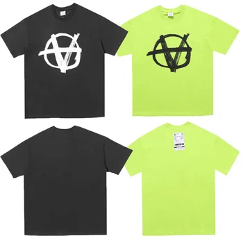 

20ss VETEMENTS t shirt EU size Antiwar Cotton1:1 high quality vetements top tees kanye west xxxtentacion t-shirt men women