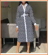 Женское асимметричное длинное платье-футболка с круглым вырезом и рукавом три четверти с высоким разрезом, осенняя Женская Повседневная Уличная одежда