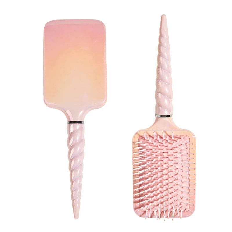 Creative Detangling Hair Combs Detangle Scalp Massage Brush Salon Barber Hairdressing Women Girls Styling | Мать и ребенок